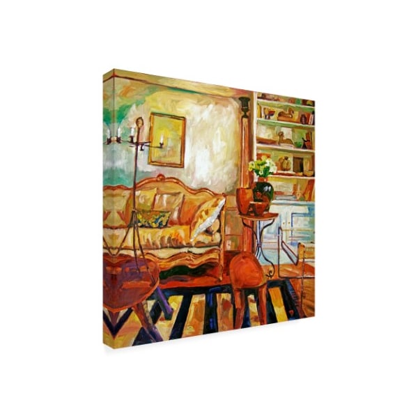 David Lloyd Glover 'Paris Apartment' Canvas Art,14x14